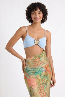 Aurelia Dames Co-ord Set – Cut-out Haltertop & High Waist Maxi Rok